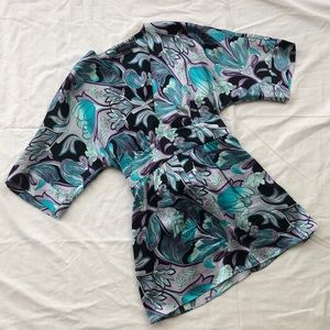 Denise V-Neck Silk Blouse